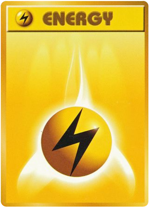 Lightning Energy - Japanische Pokémon-Karte aus Expansion Pack