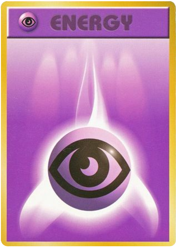 Psychic Energy - Japanische Pokémon-Karte aus Expansion Pack