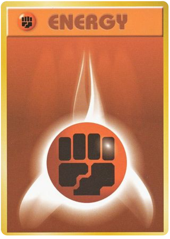Fighting Energy - Japanische Pokémon-Karte aus Expansion Pack