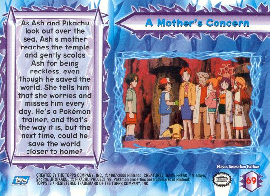 A Mother's Concern achterkant