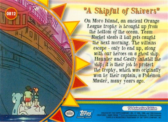 A Shipful of Shivers achterkant