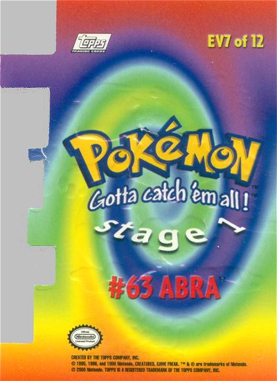 Abra achterkant