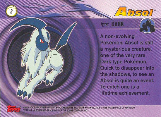 Absol achterkant