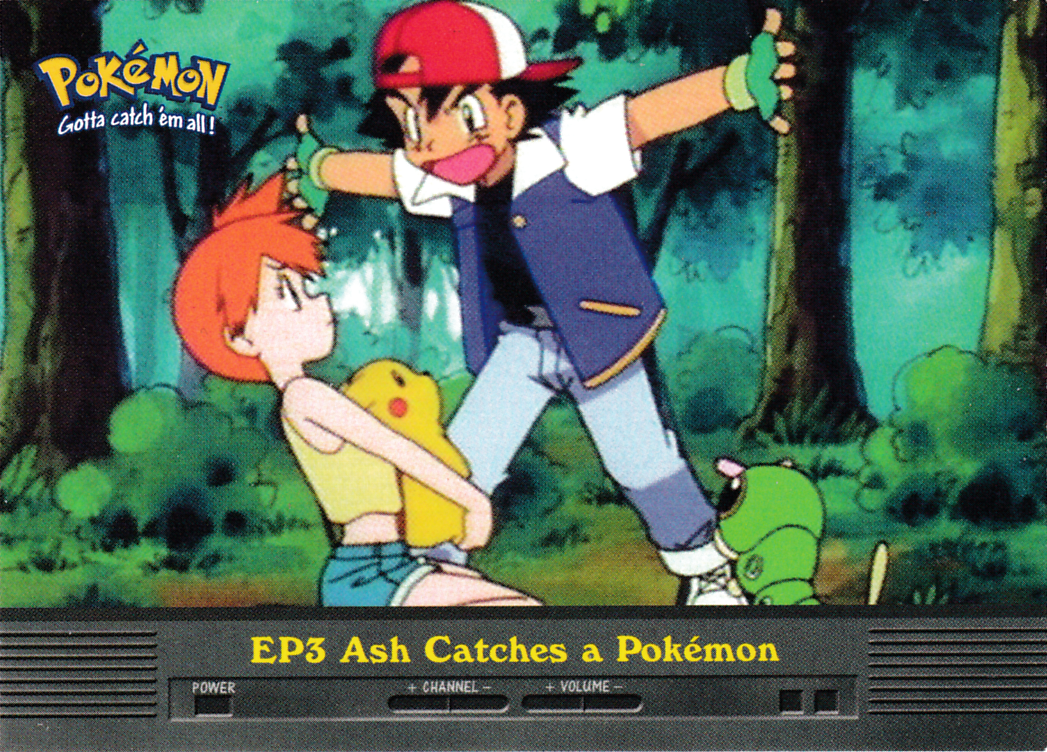 Ash Catches a Pokemon