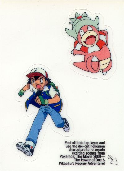 Ash and Slowking achterkant