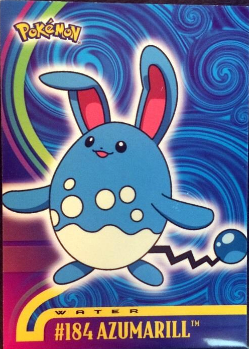 Azumarill achterkant