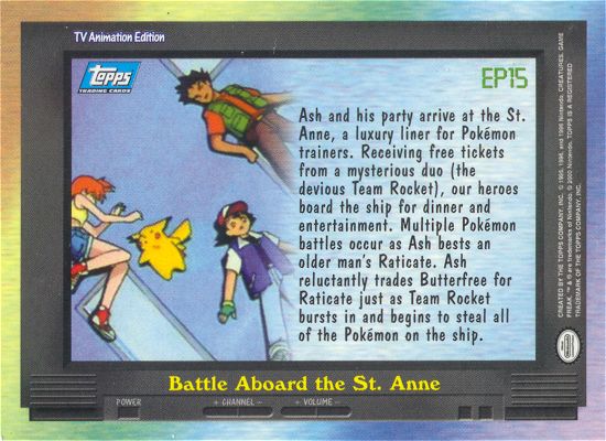 Battle Aboard the St. Anne achterkant