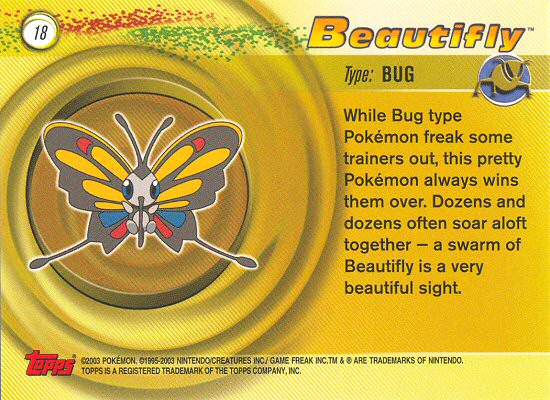 Beautifly achterkant