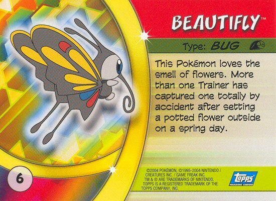 Beautifly achterkant