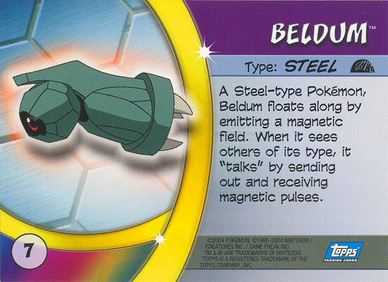 Beldum achterkant