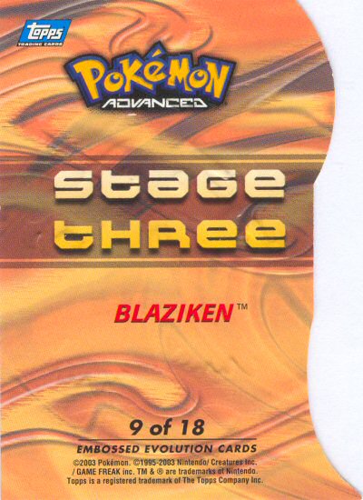 Blaziken achterkant