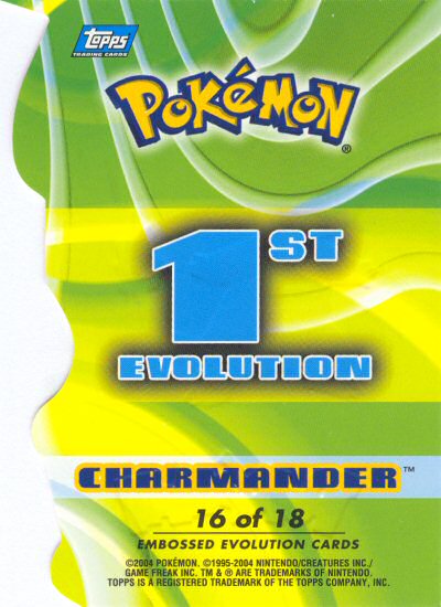 Charmander achterkant