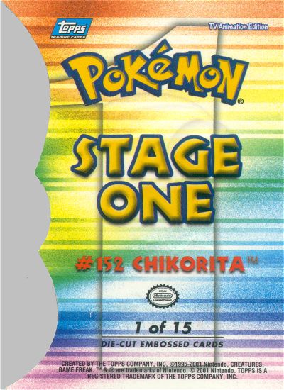 Chikorita achterkant