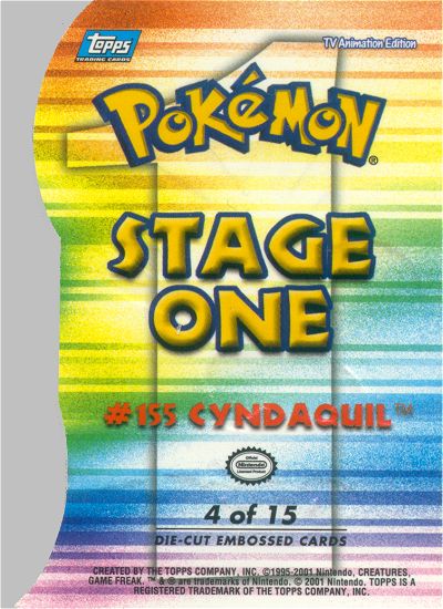 Cyndaquil achterkant