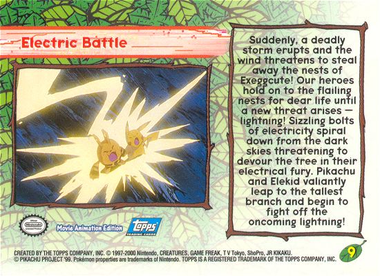 Electric Battle achterkant
