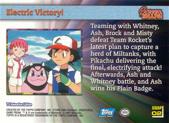 Electric Victory! achterkant