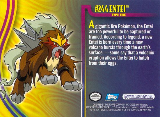 Entei achterkant