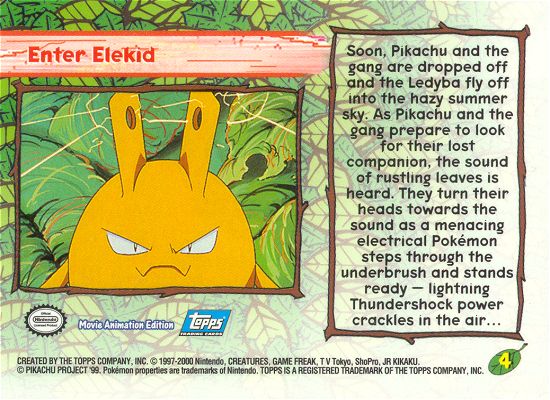 Enter Elekid achterkant