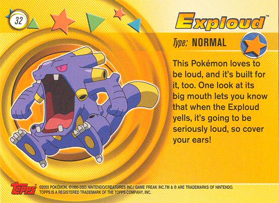 Exploud achterkant