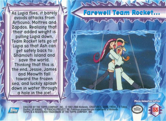 Farewell Team Rocket... achterkant