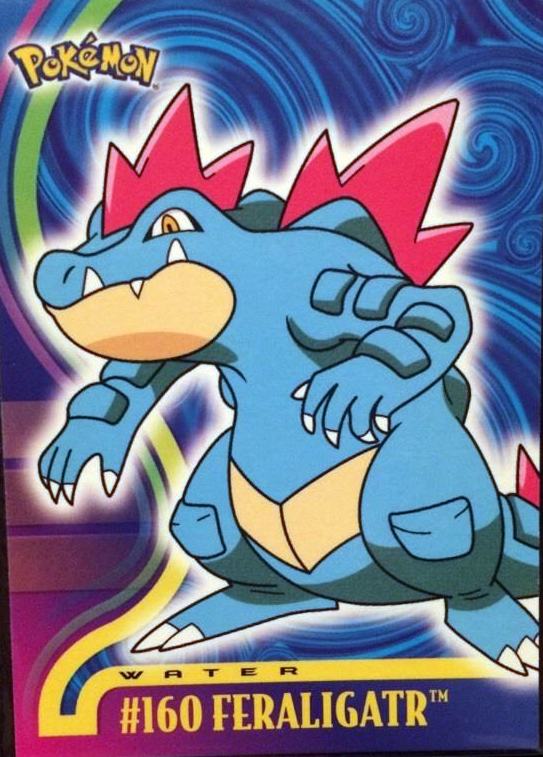 Feraligatr achterkant