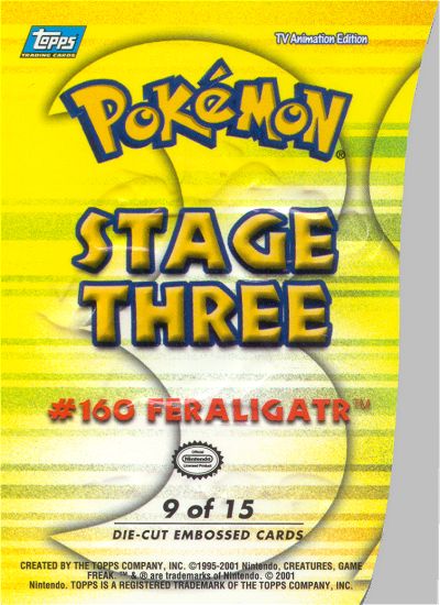 Feraligatr achterkant