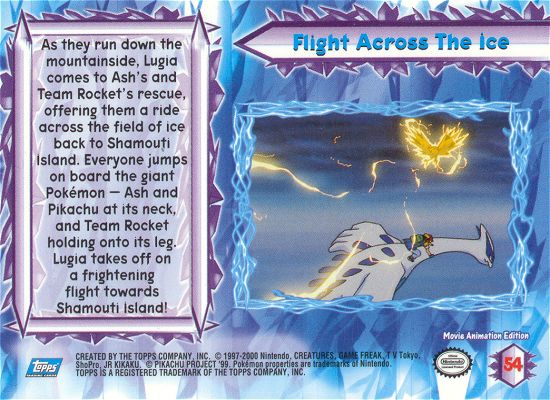 Flight Across The Ice achterkant