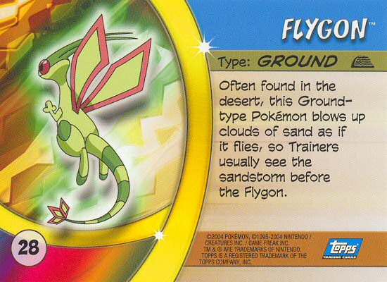 Flygon achterkant