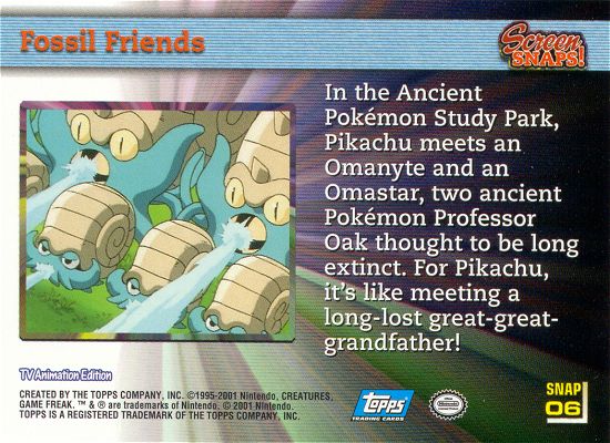 Fossil Friends achterkant