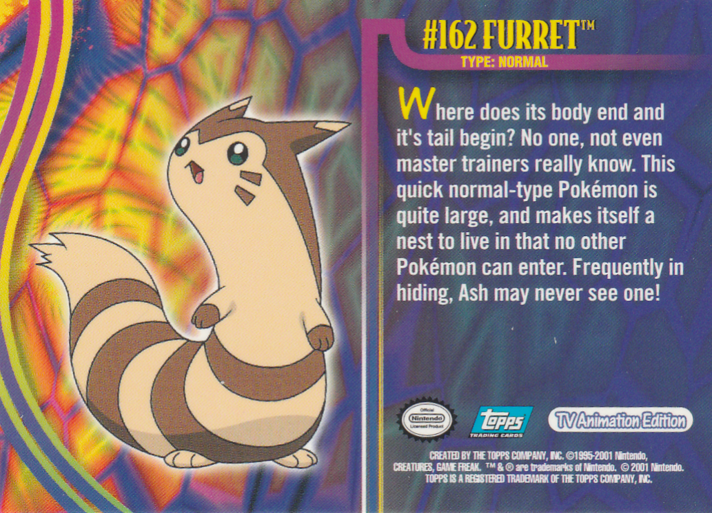 Furret achterkant