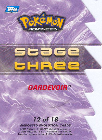 Gardevoir achterkant