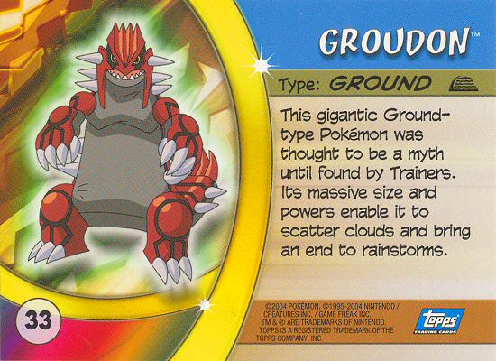 Groudon achterkant