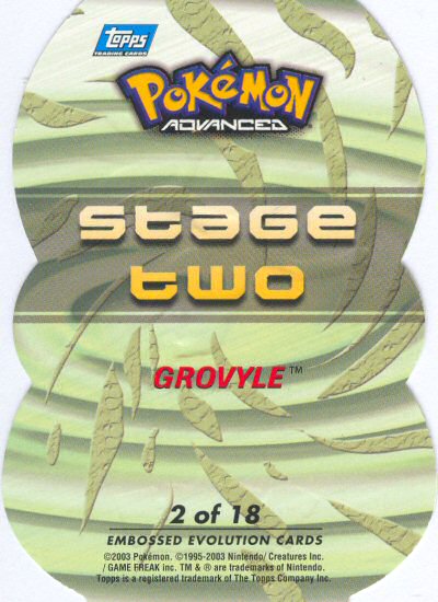 Grovyle achterkant