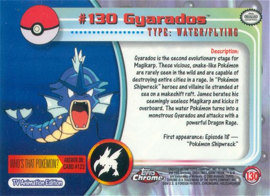 Gyarados achterkant