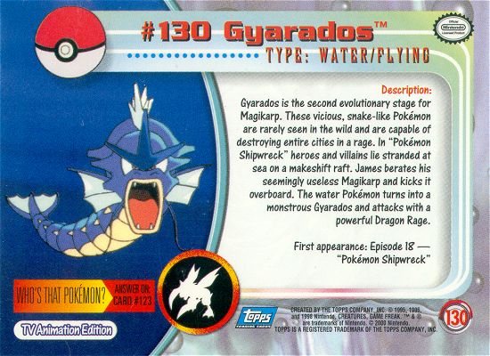 Gyarados achterkant