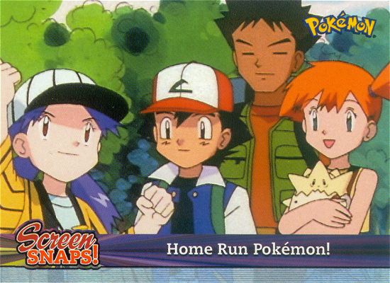 Home Run Pokemon! voorkant