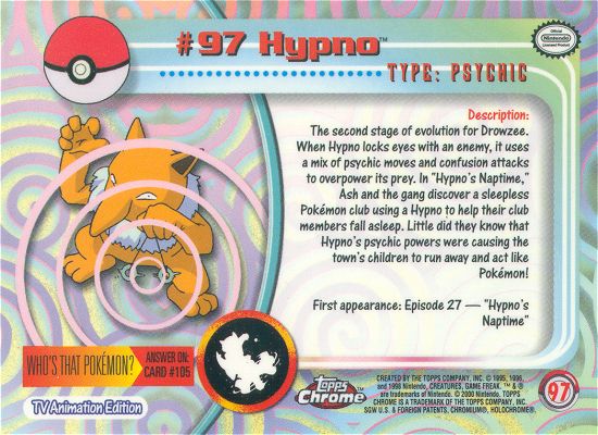 Hypno achterkant
