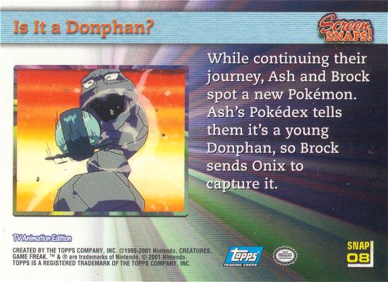 Is It a Donphan? achterkant