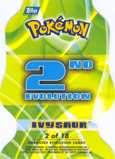 Ivysaur achterkant