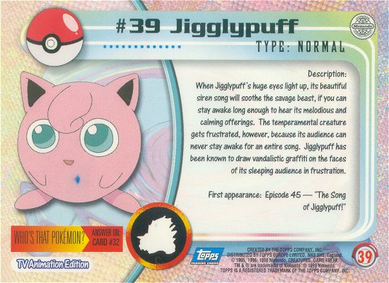 Jigglypuff achterkant