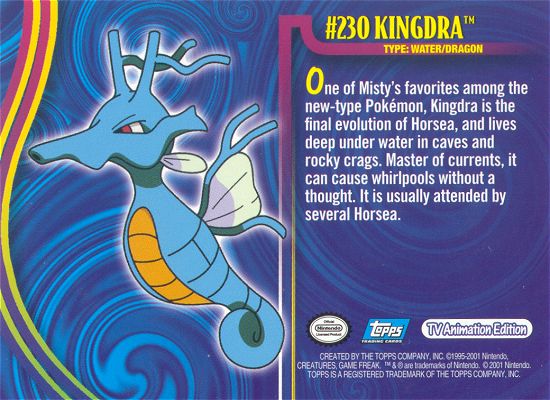 Kingdra achterkant