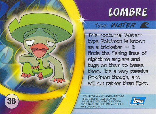 Lombre achterkant