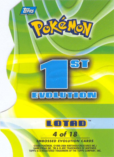 Lotad achterkant