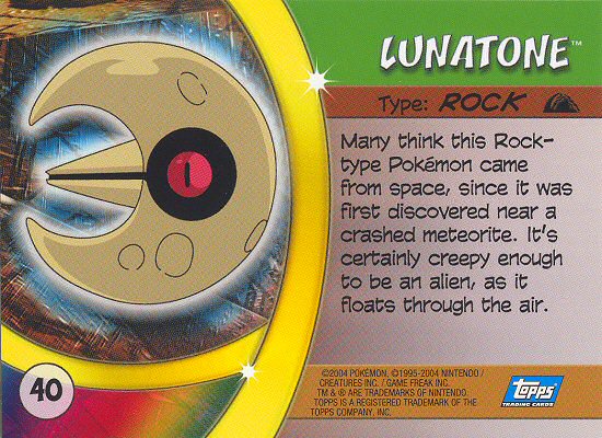 Lunatone achterkant