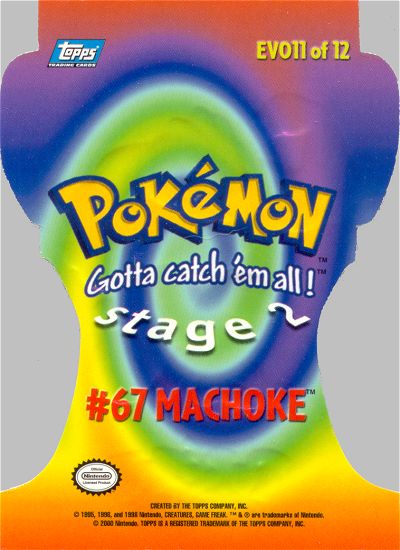 Machoke achterkant