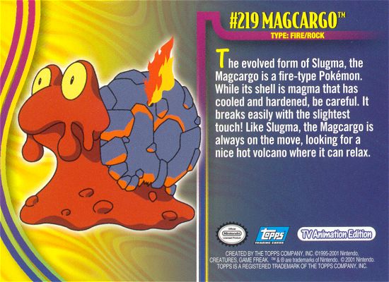 Magcargo achterkant