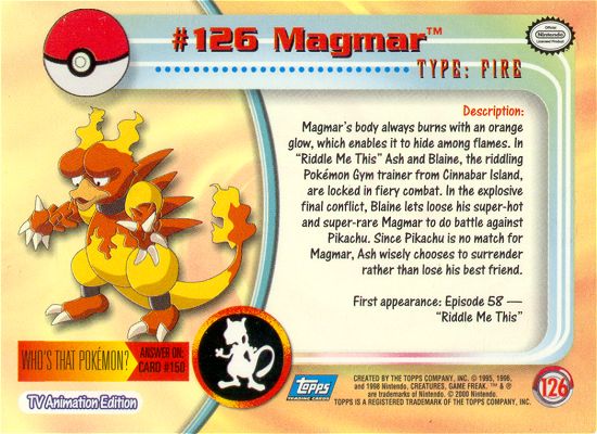 Magmar achterkant