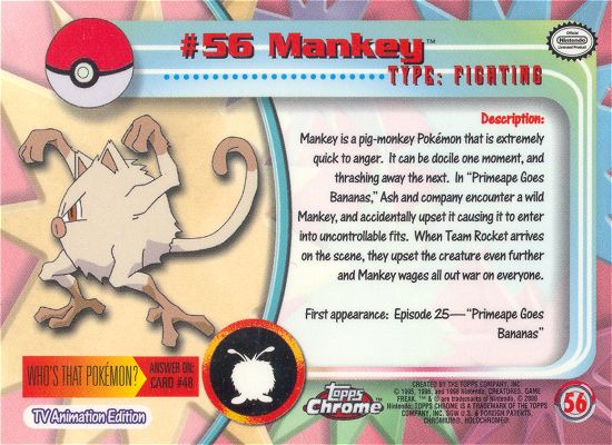 Mankey achterkant