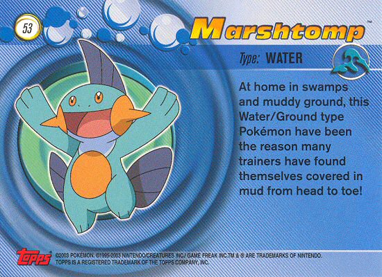 Marshtomp achterkant