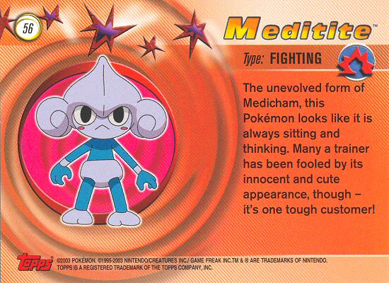 Meditite achterkant
